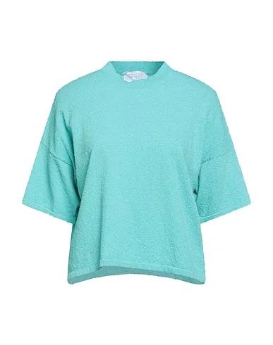Turquoise Knitted T-shirt