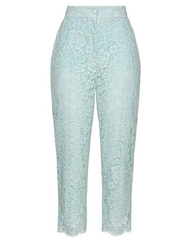 Turquoise Lace Casual pants