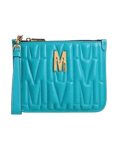 Turquoise Leather Handbag