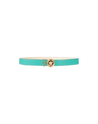 Turquoise Leather Regular belt