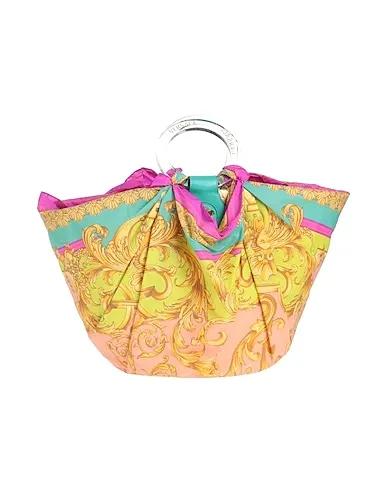 Turquoise Satin Handbag