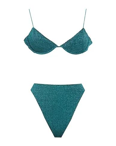 Turquoise Synthetic fabric Bikini