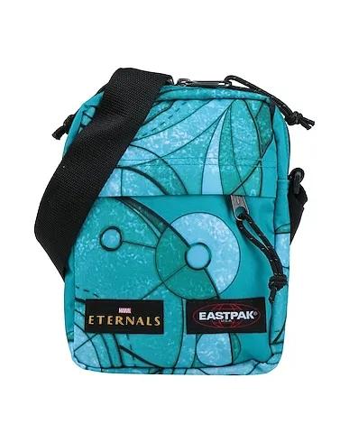 Turquoise Techno fabric Cross-body bags