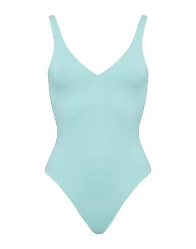 Turquoise Techno fabric One-piece swimsuits