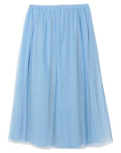 Turquoise Tulle Maxi Skirts