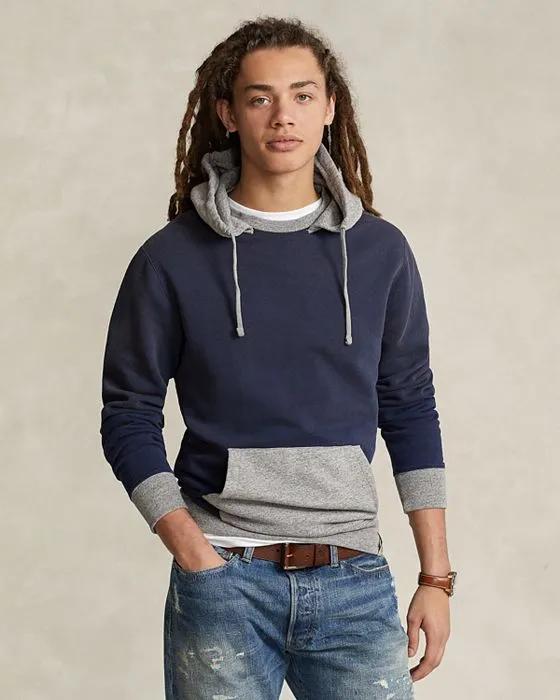 Two-Tone Fleece Hoodie