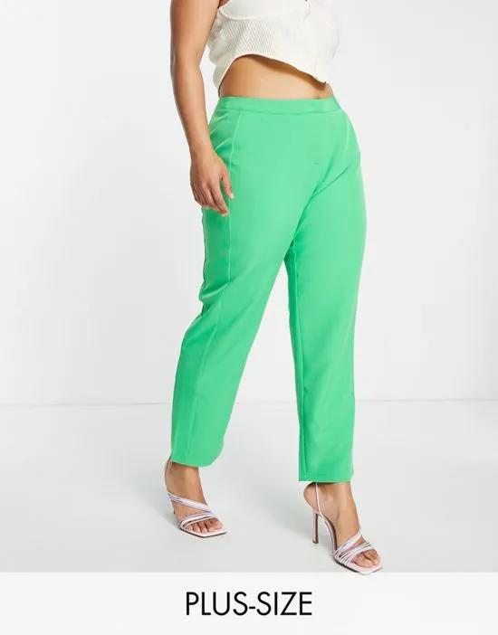Unique21 hero tailored pants in green
