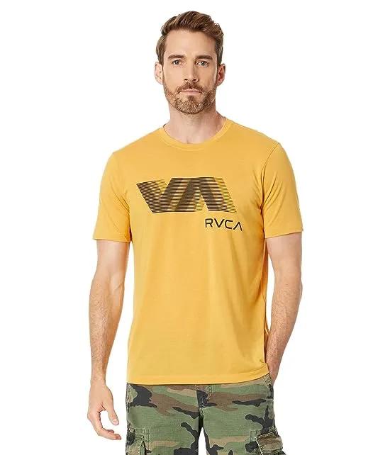 VA RVCA Blur S/S Tee