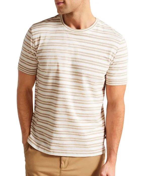 Vadell Striped Crewneck Tee