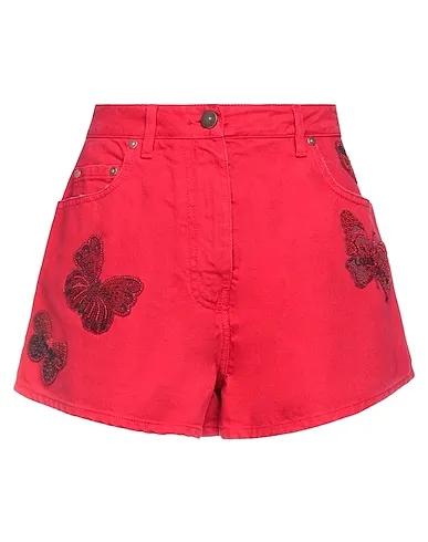 VALENTINO | Red Women‘s Denim Shorts