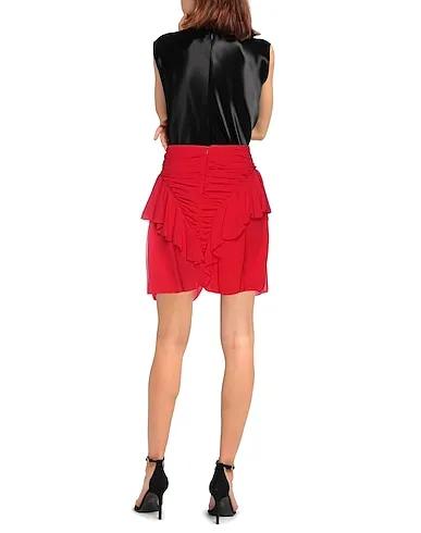 VANESSA SCOTT | Red Women‘s Mini Skirt