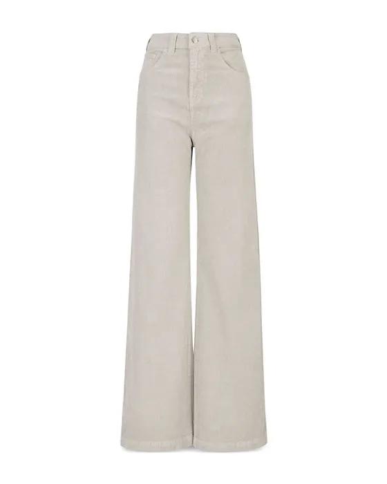 Velvet Wide Leg Pants