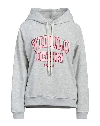 VICOLO | Grey Women‘s Hooded Sweatshirt