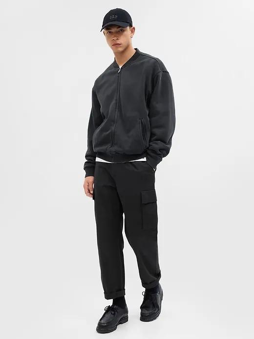 Vintage Soft Bomber Jacket