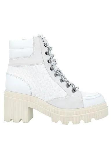VOILE BLANCHE | White Women‘s Ankle Boot