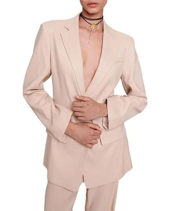 Vosta Linen Blend Blazer