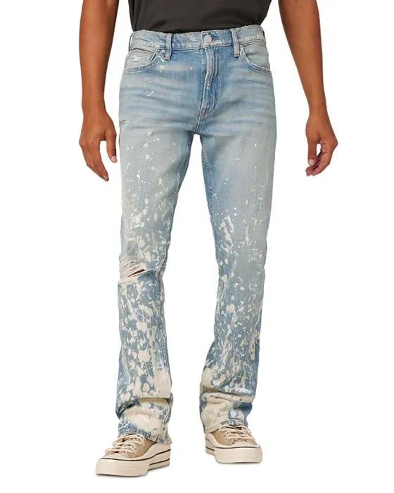 Walker Kick Flare Jeans in Painter Blue