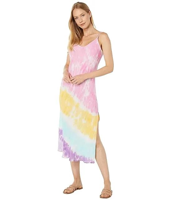 Watercolor Slip Dress