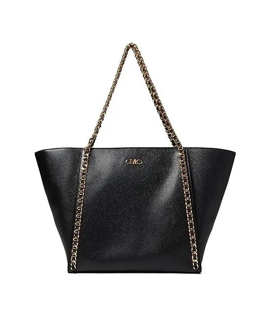 Westley Large Top Zip Chain Tote