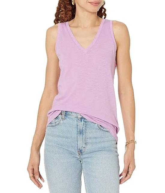 Whisper Cotton V-Neck Tank