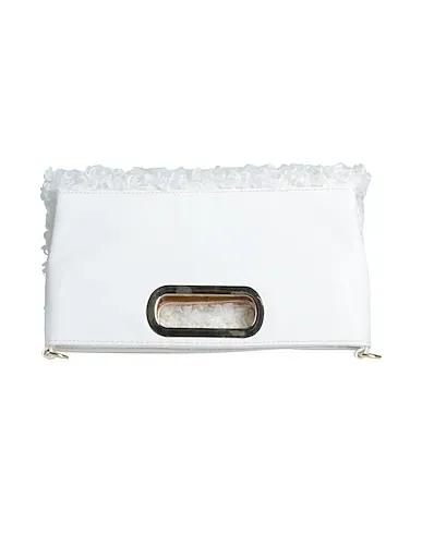 White Bouclé Handbag