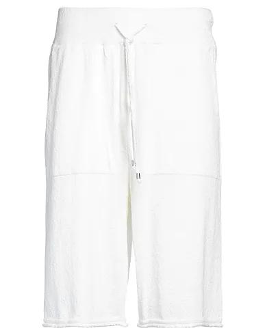 White Bouclé Shorts & Bermuda