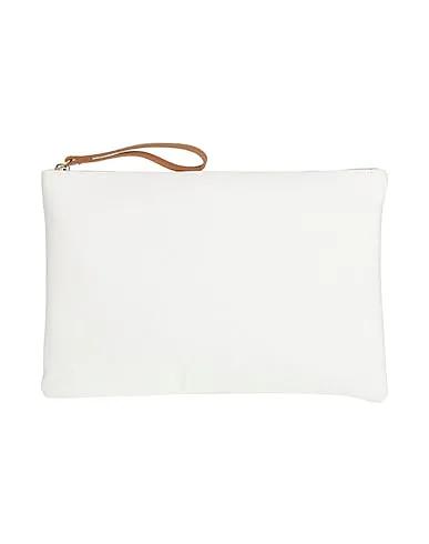 White Canvas Handbag