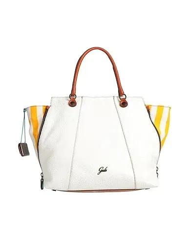 White Canvas Handbag