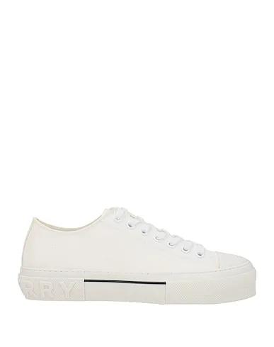 White Canvas Sneakers