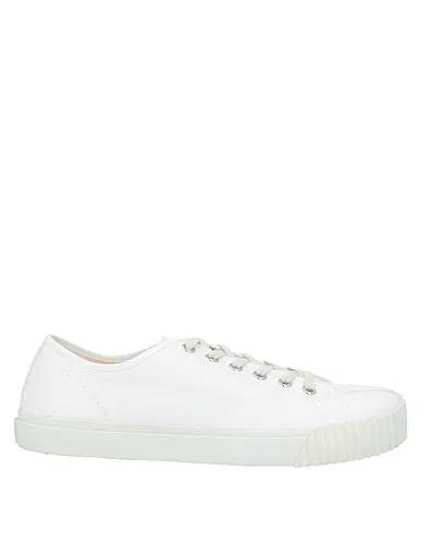 White Canvas Sneakers