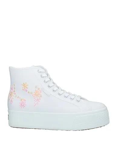 White Canvas Sneakers