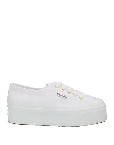 White Canvas Sneakers