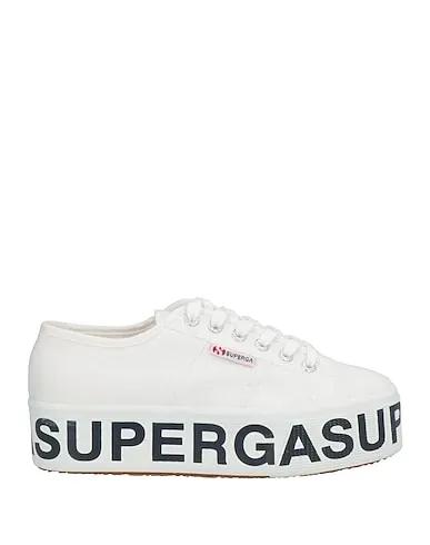 White Canvas Sneakers