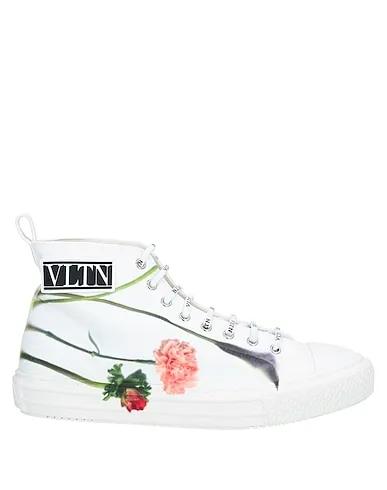 White Canvas Sneakers