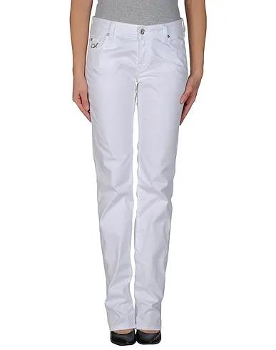 White Casual pants