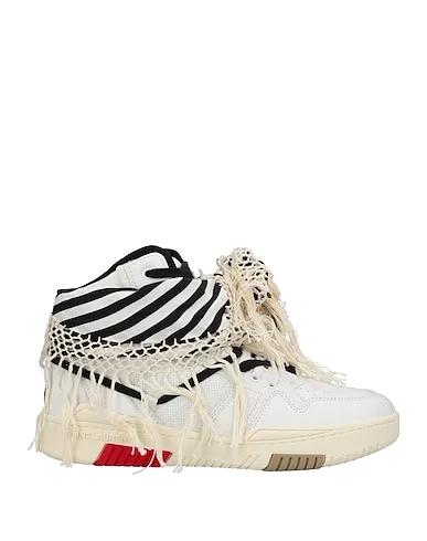 White Crêpe Sneakers