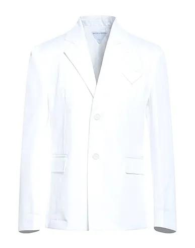 White Gabardine Blazer