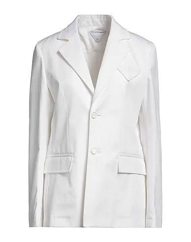 White Gabardine Blazer
