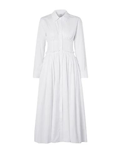 White Gauze Midi dress