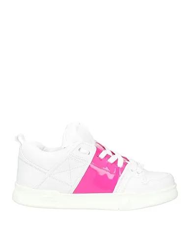 White Grosgrain Sneakers