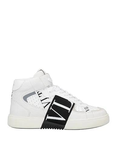 White Grosgrain Sneakers