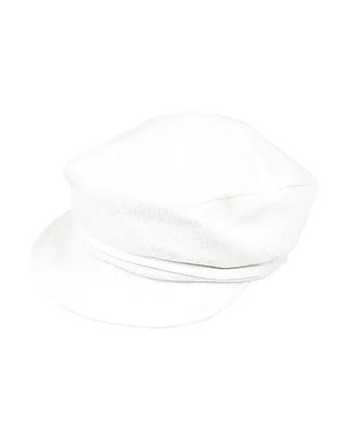 White Jacquard Hat