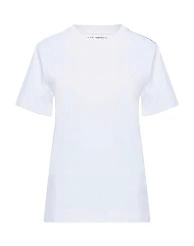 White Jersey Basic T-shirt