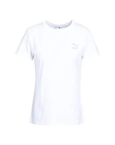 White Jersey Basic T-shirt RE:Classics Tee
