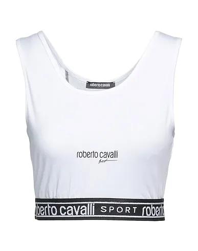 White Jersey Crop top