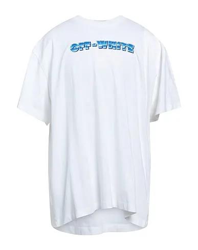 White Jersey Oversize-T-Shirt