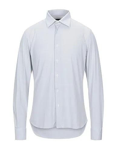 White Jersey Patterned shirt