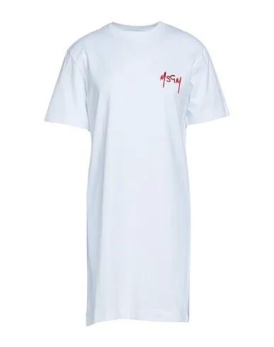 White Jersey Short dress