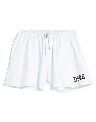 White Jersey Shorts & Bermuda