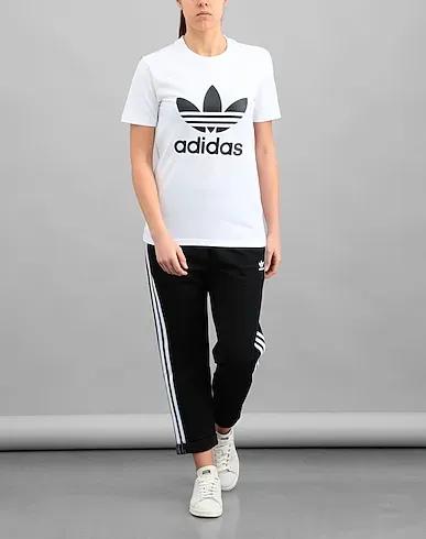 White Jersey T-shirt TREFOIL TEE